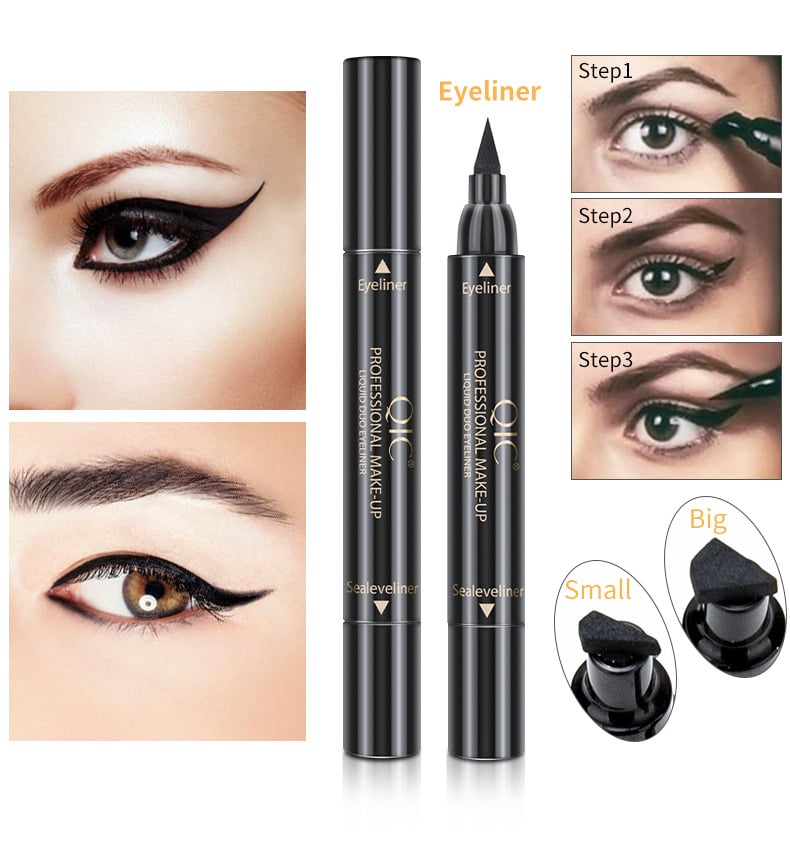Tampon Eyeliner Imperméable 2 en 1