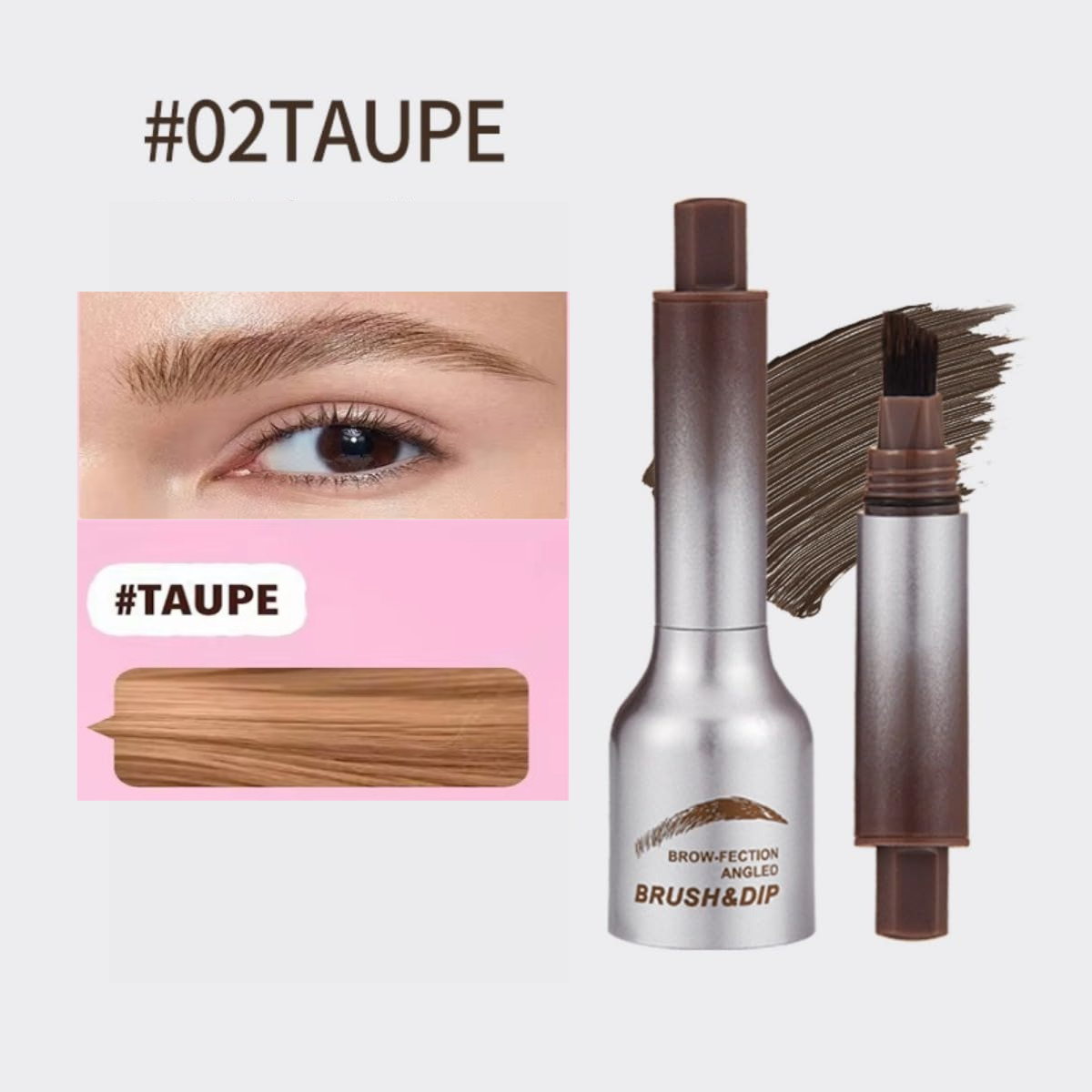 Applicateur à sourcils waterproof
