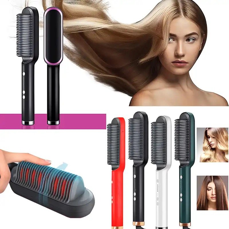 Brosse Électrique Chauffante multifonctionnelle