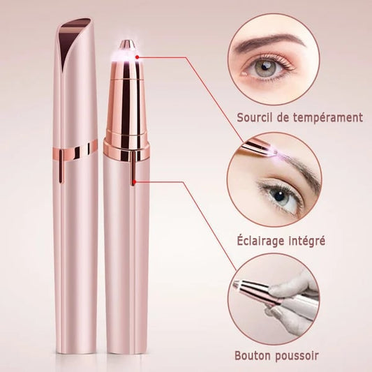 Stylo épilateur sourcils