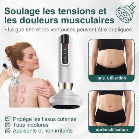 Masseur Anti Cellulite 12 Niveaux + Huile Offerte